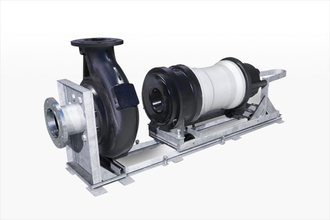 Motor Sled Design Service for Submersible Dry Pit Solids Handling Sewage Pumps